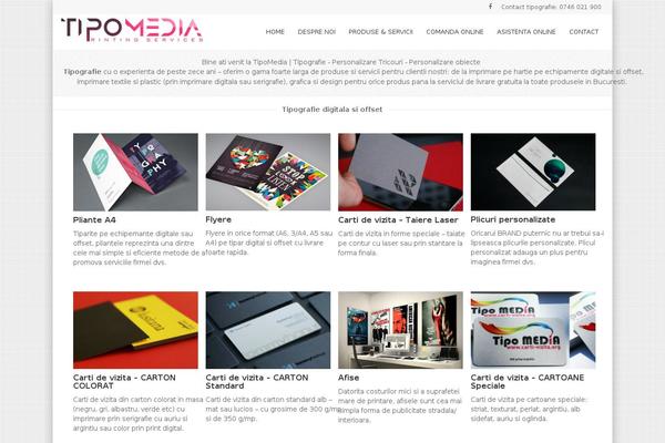 MX theme site design template sample