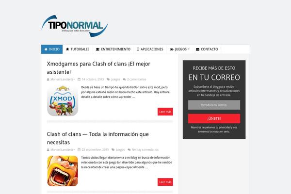 Mts_myblog theme site design template sample