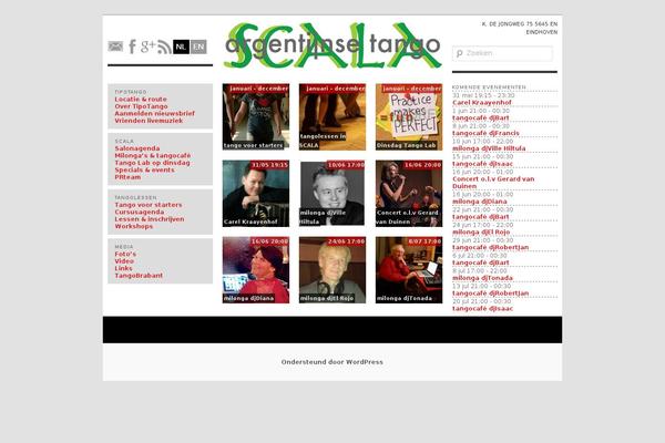 Twentysixteen-child theme site design template sample
