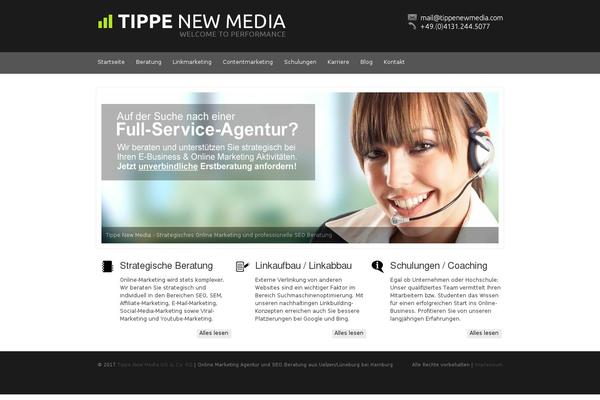 thememagic theme site design template sample