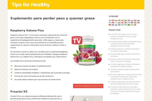 tips-healthy.com site used Tipshealthy