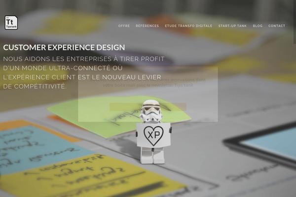 Morpheus theme site design template sample