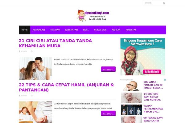 MasterBlog theme site design template sample
