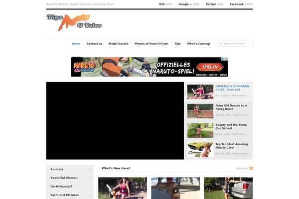 VideoPro theme site design template sample