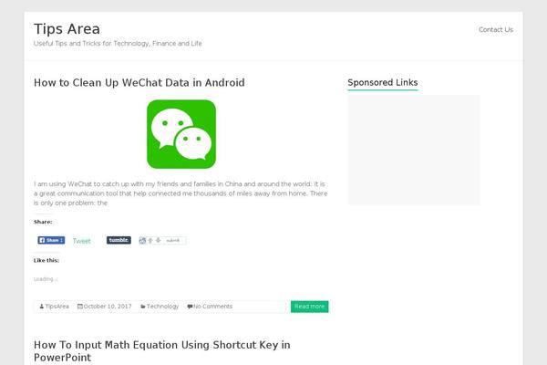 Site using Prettify GC Syntax Highlighter plugin