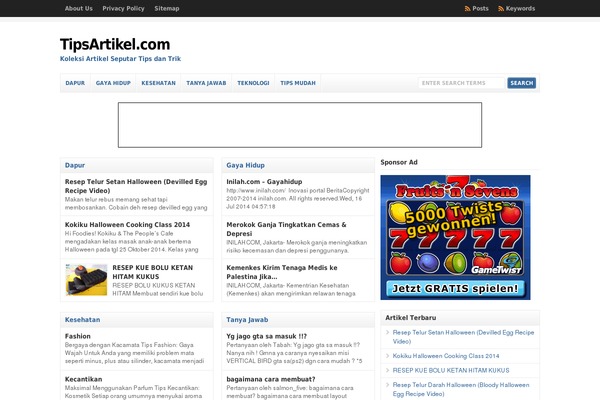 Site using Automatic Youtube Video Posts Plugin plugin