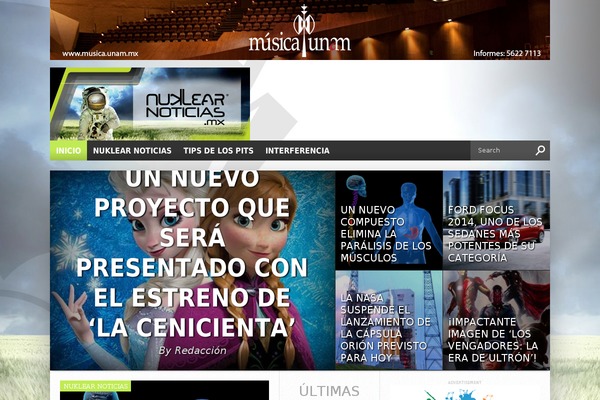 Site using Ajax Post Carousel plugin