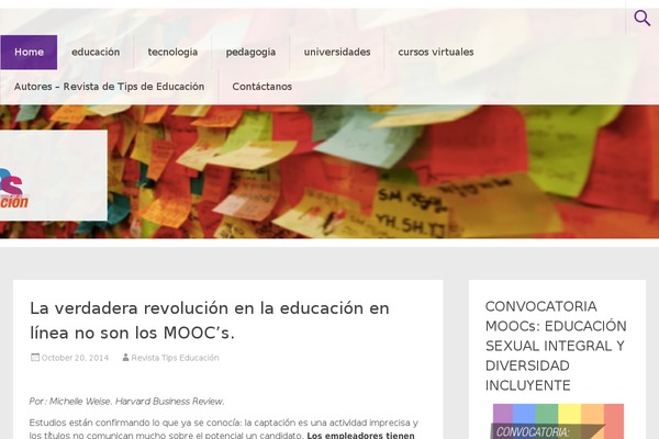 tipseducacion.com site used Enamag