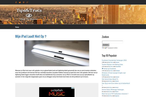 Newspaper_theme theme site design template sample