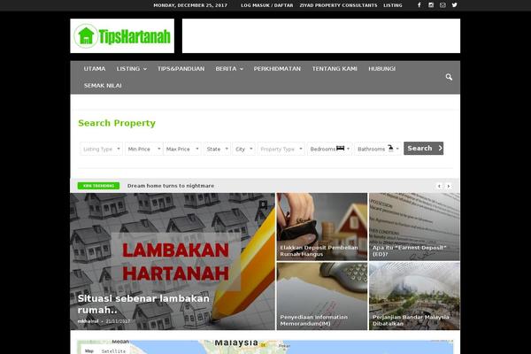 NewsMag theme site design template sample