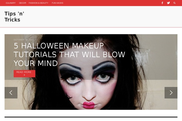 PRESSO theme site design template sample