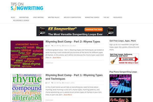 Spike theme site design template sample