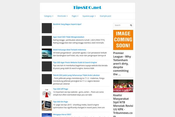 Fasthink theme site design template sample