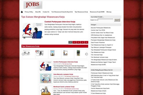 tipswawancarakerja.com site used Newswp