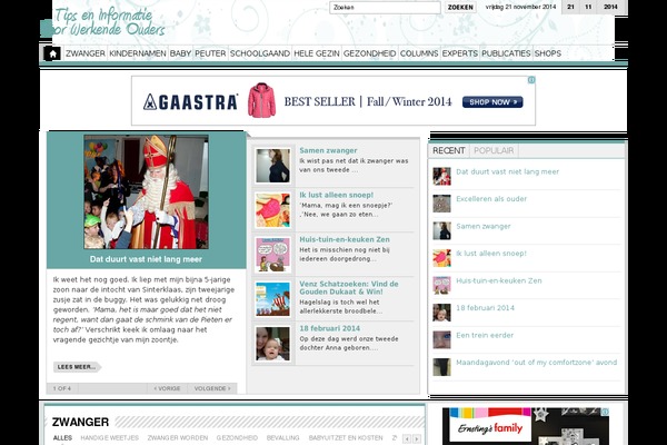 tipswerkendeouders.nl site used Laurie-blog
