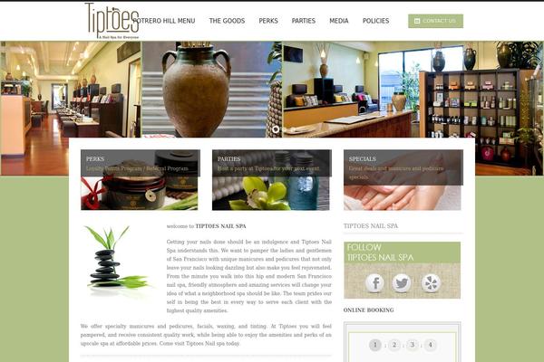 tiptoesnailspa.com site used Tirex