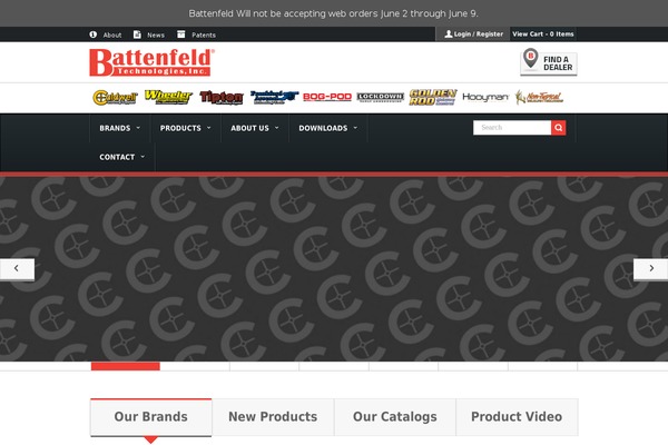 Site using Battenfeld-widgets plugin