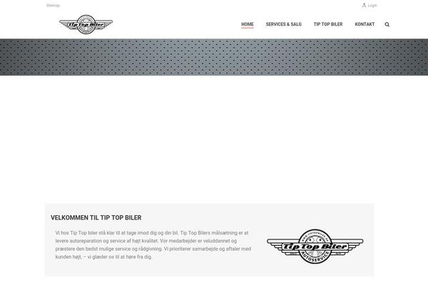 Jupiter Child theme site design template sample