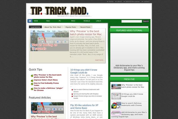tiptrickmod.com site used Ttm