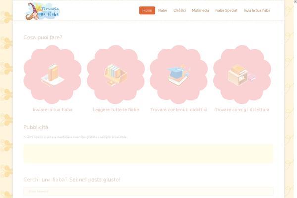Kids Zone theme site design template sample