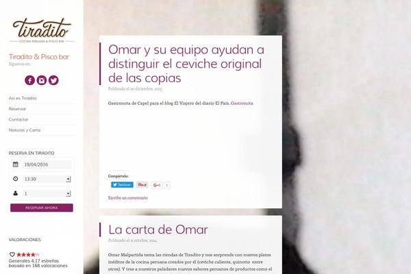 Confitae theme site design template sample