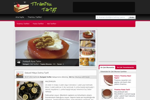 Blog theme site design template sample