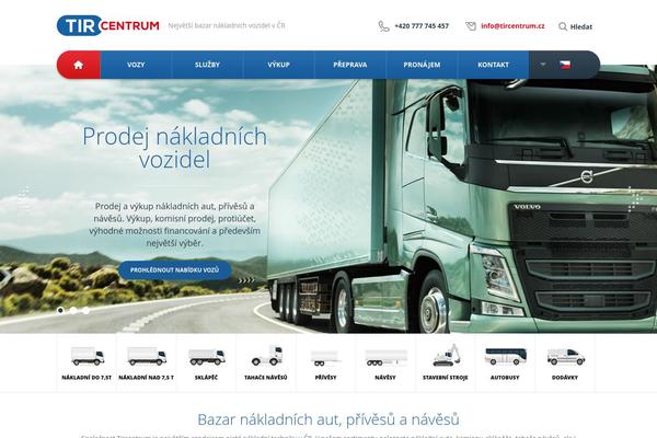tircentrum.cz site used Tir