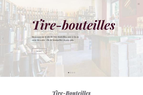 Vino theme site design template sample