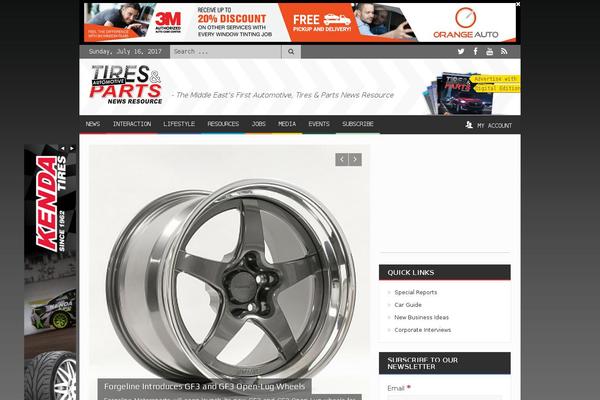 tiresandparts.net site used Tiresandpartsnews
