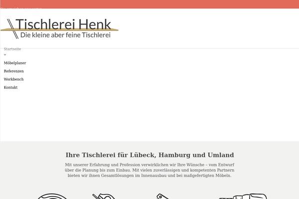 Pro-child theme site design template sample