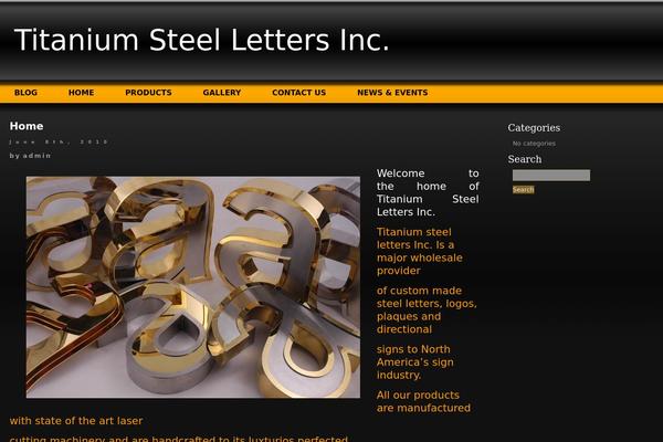 Layers theme site design template sample