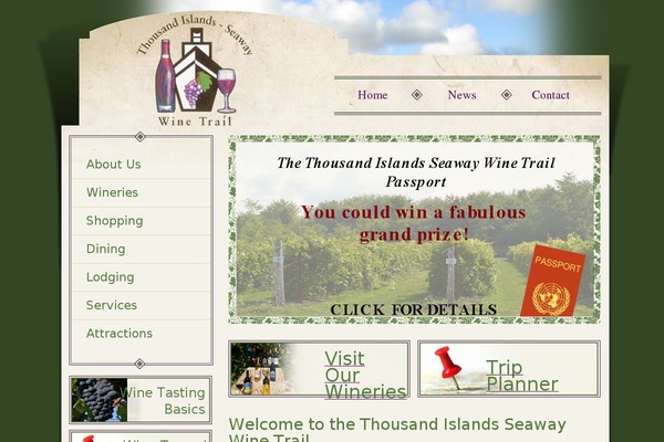 tiswinetrail.com site used Winetrail