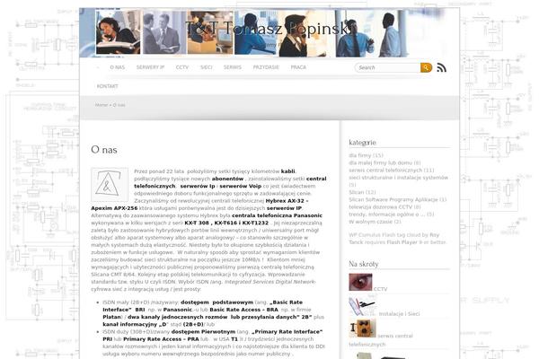Brightpage theme site design template sample