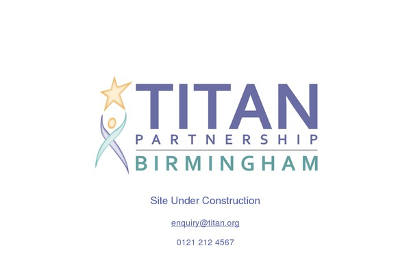 Titan theme site design template sample