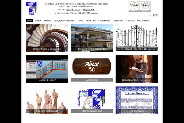 SimpleGrid theme site design template sample
