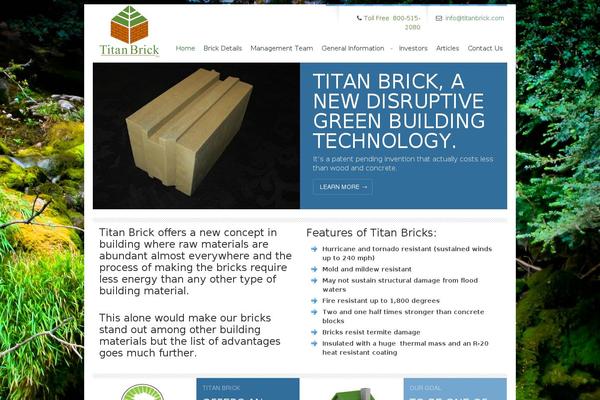 Bretheon theme site design template sample