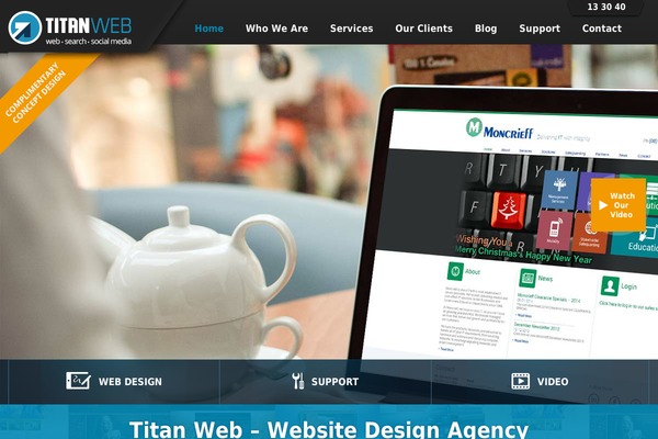 titaninteractive.com.au site used Titan