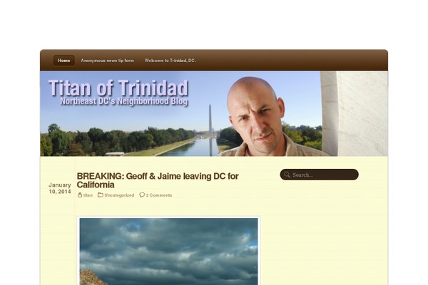 Notepad theme site design template sample