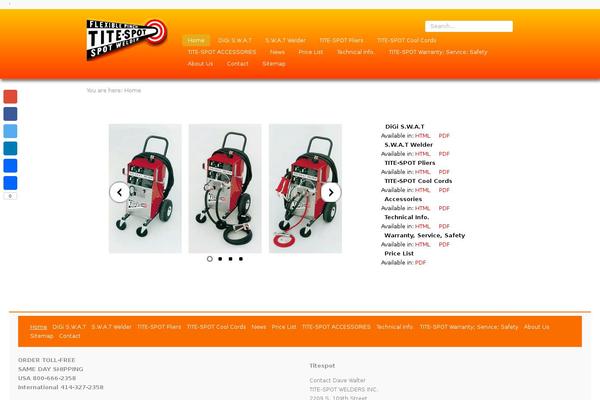 Site using Vision plugin