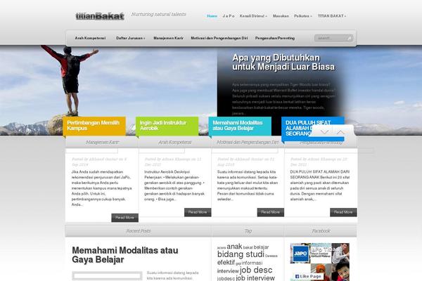 TheSource theme site design template sample