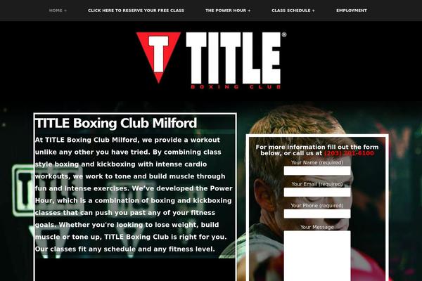 Petrichor theme site design template sample