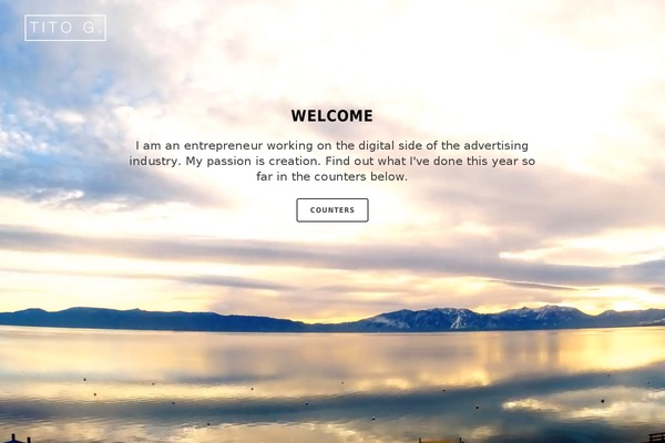 Site using Dribbble Portfolio plugin