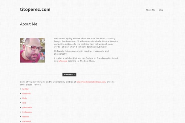 Aware theme site design template sample