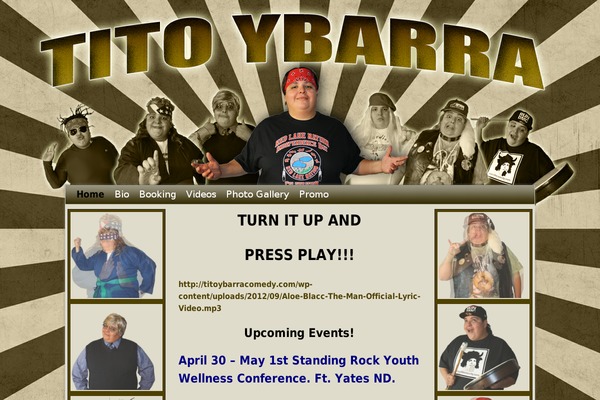 titoybarracomedy.com site used Weaver II pro