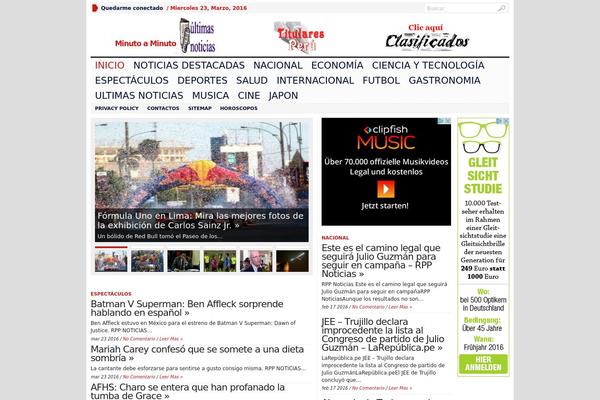 Default theme site design template sample