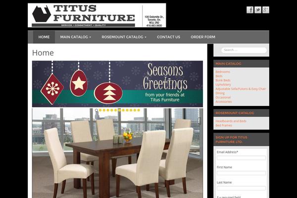 Freshpro theme site design template sample