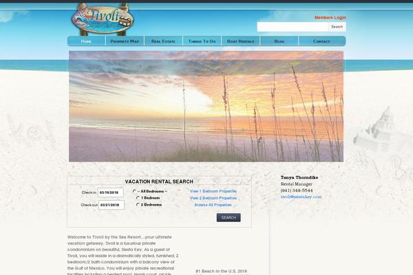 Think theme site design template sample