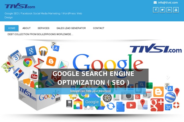 Enigma theme site design template sample