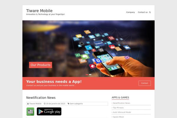 Esteem theme site design template sample