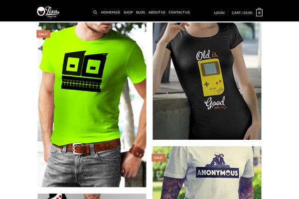 tixodesign.com site used Flatsome